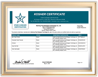 kosher certification